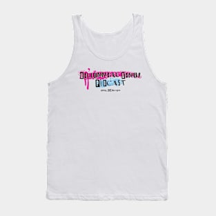 Millennial Diner Podcast Horizontal Logo Tank Top